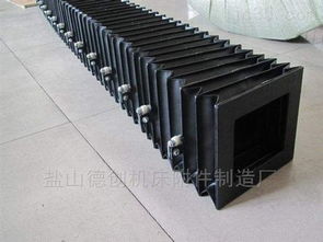自定銑床橫梁風(fēng)琴式伸縮防塵折布 鹽山德創(chuàng)機(jī)床附件制造廠的專業(yè)解決方案